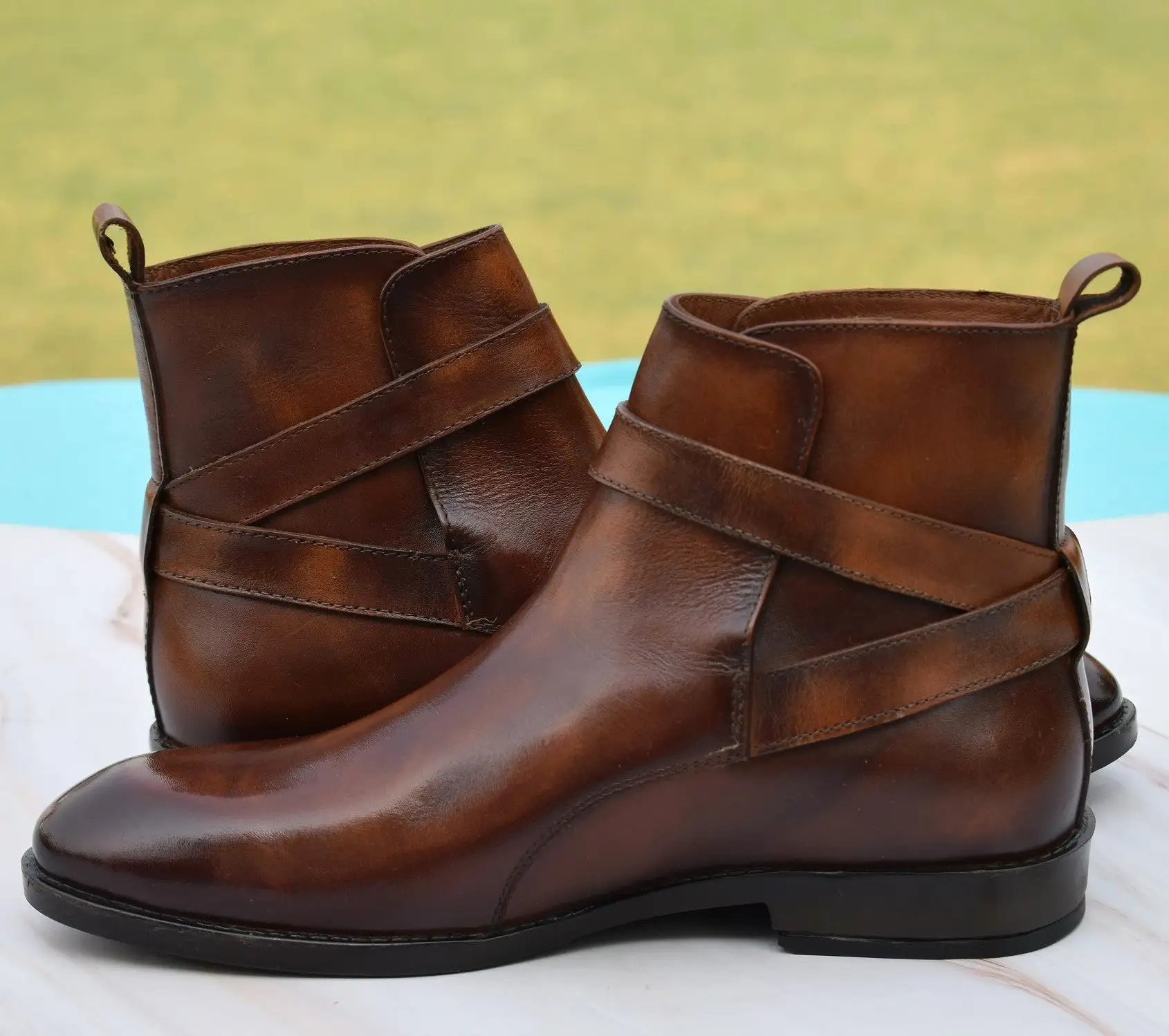 Adam Jodhpur Handmade Boots