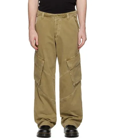 Agolde Beige Wilson Cargo Pants