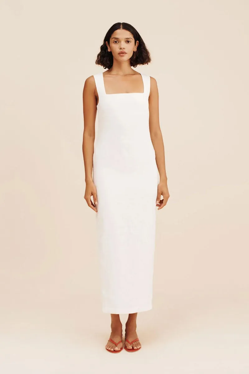 Alice Midi Dress - Ivory