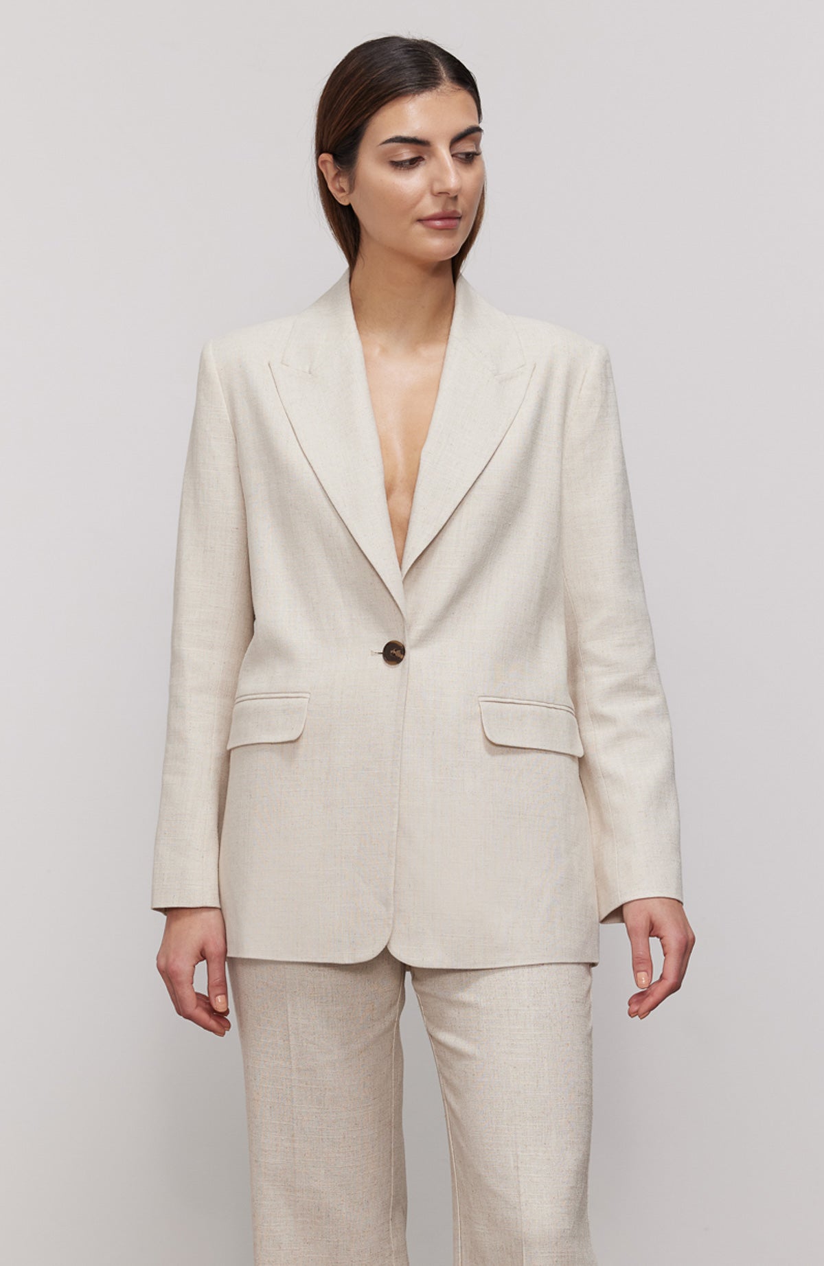 Alyssa Linen Blazer