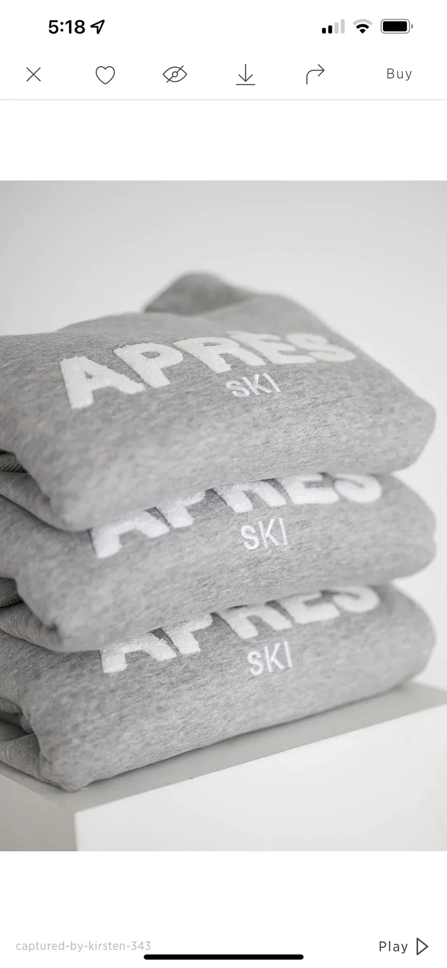 Après Ski Crewneck