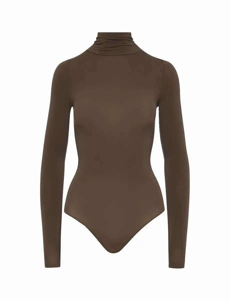 Ballet Long Sleeve Turtleneck Bodysuit