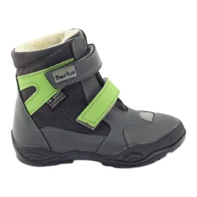 Bartuś Boots boots with a 315 velcro membrane grey