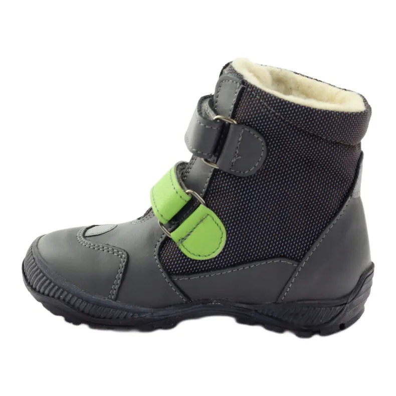 Bartuś Boots boots with a 315 velcro membrane grey