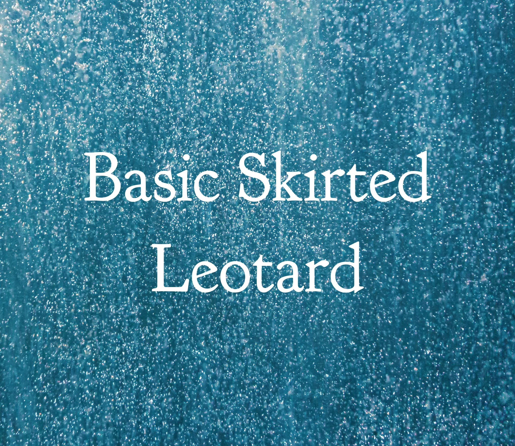 Basic Skirted Leotard