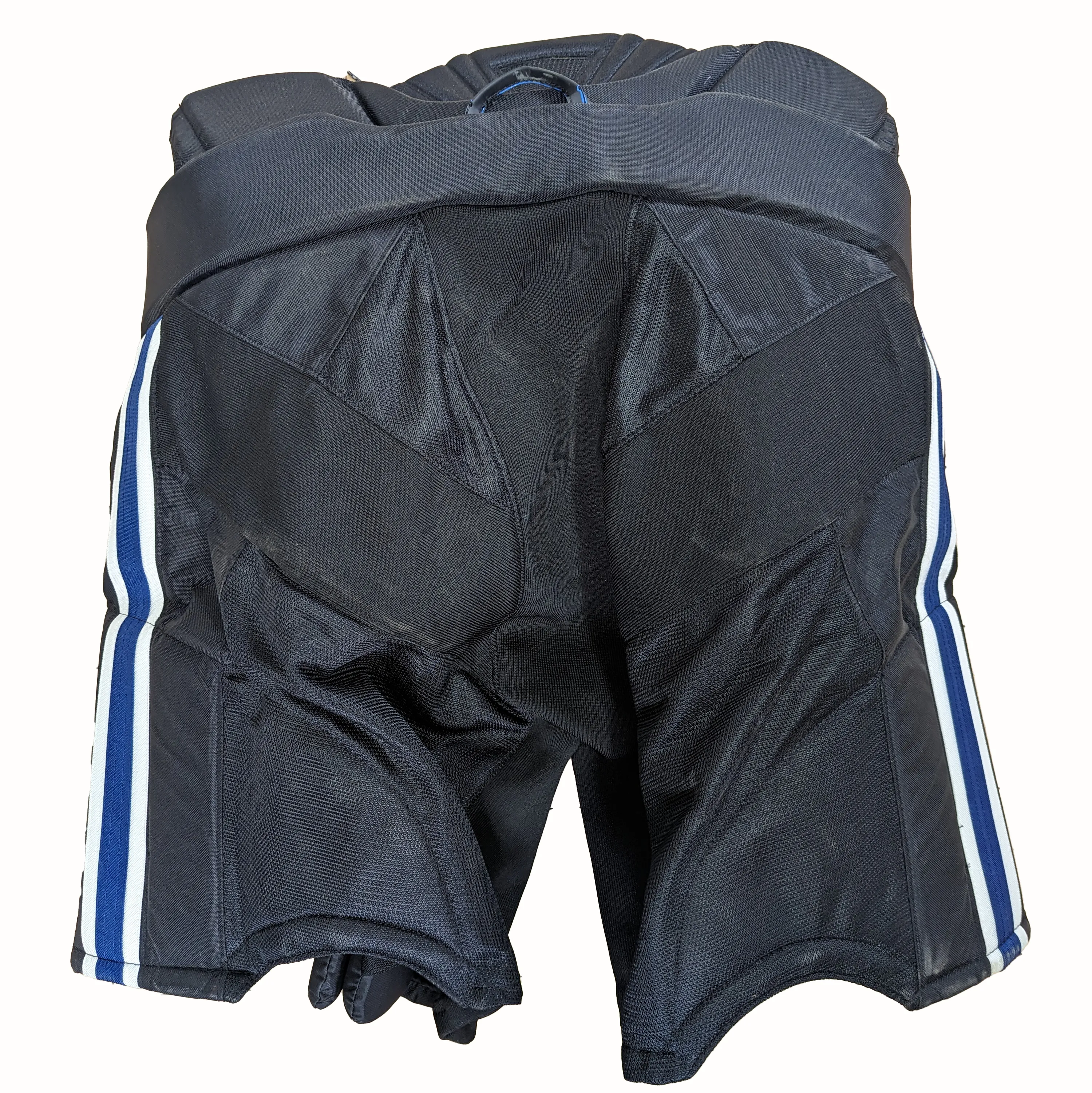 Bauer - NCAA Pro Stock Hockey Goalie Pants (Black/Blue/White)