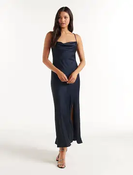 Blair Petite Back Detail Maxi Dress