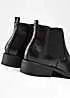 bonprix Patent Chelsea Ankle Boots