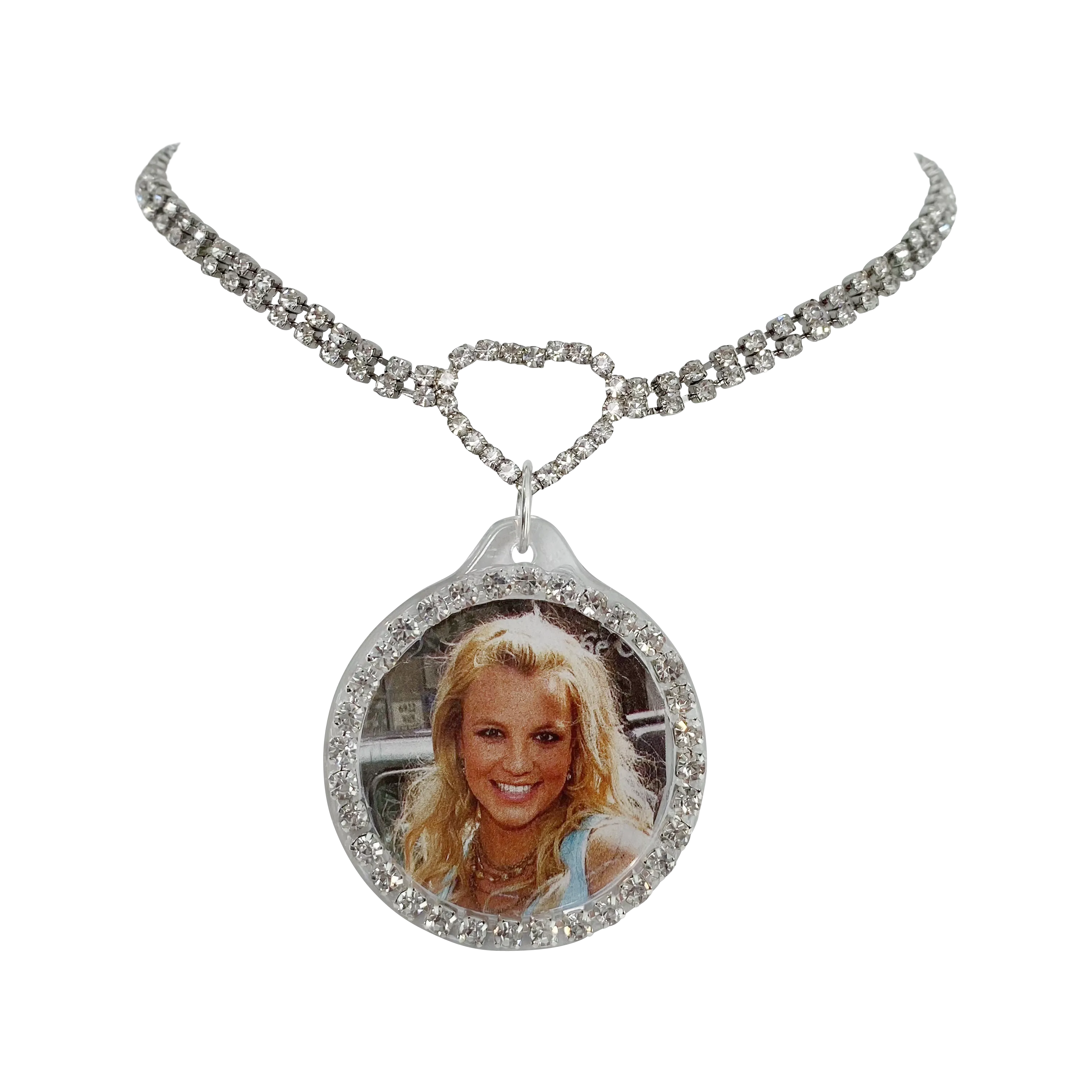 Britney Bedazzled Vintage Remix Necklace