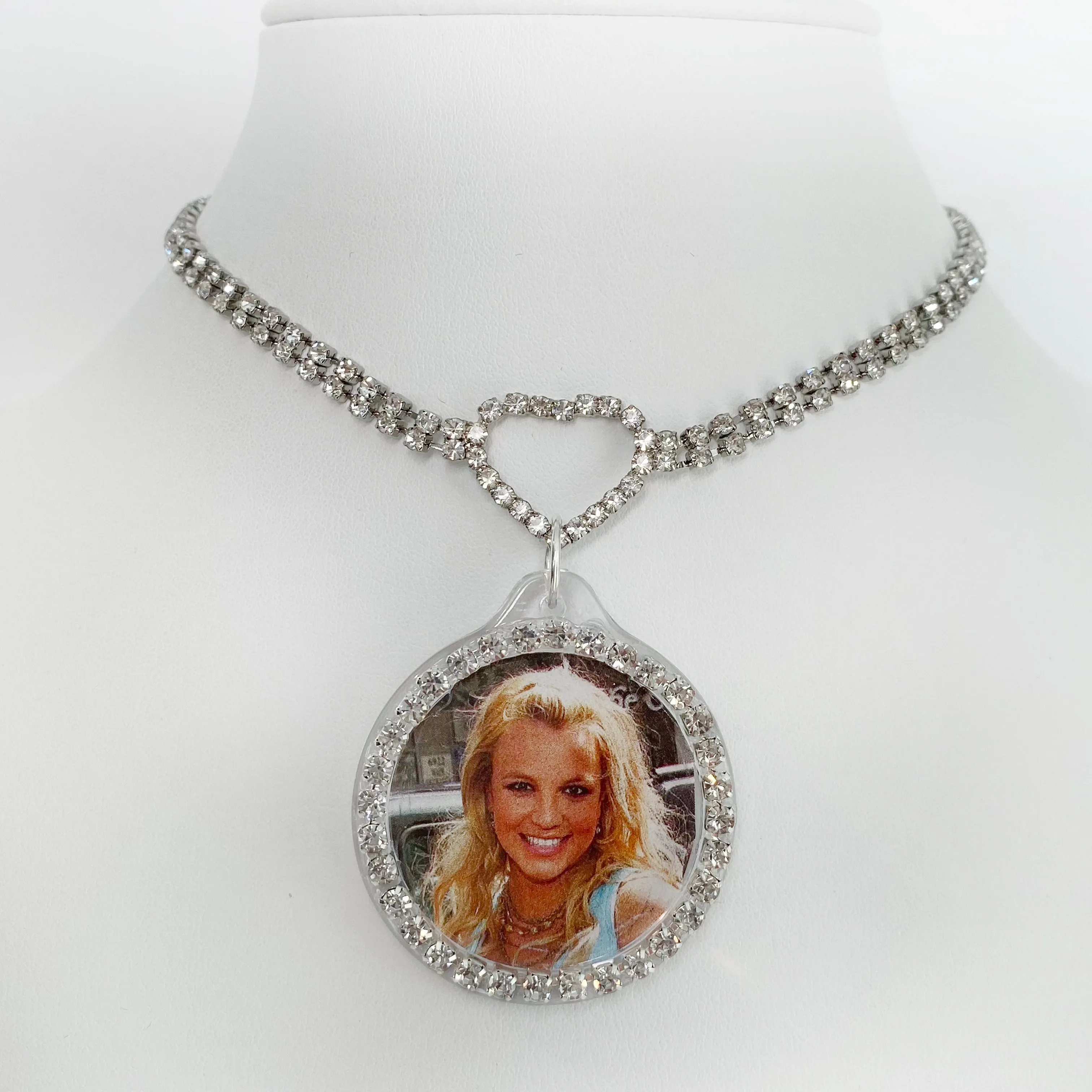 Britney Bedazzled Vintage Remix Necklace