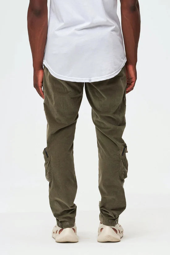 Corduroy Utility Pants Olive