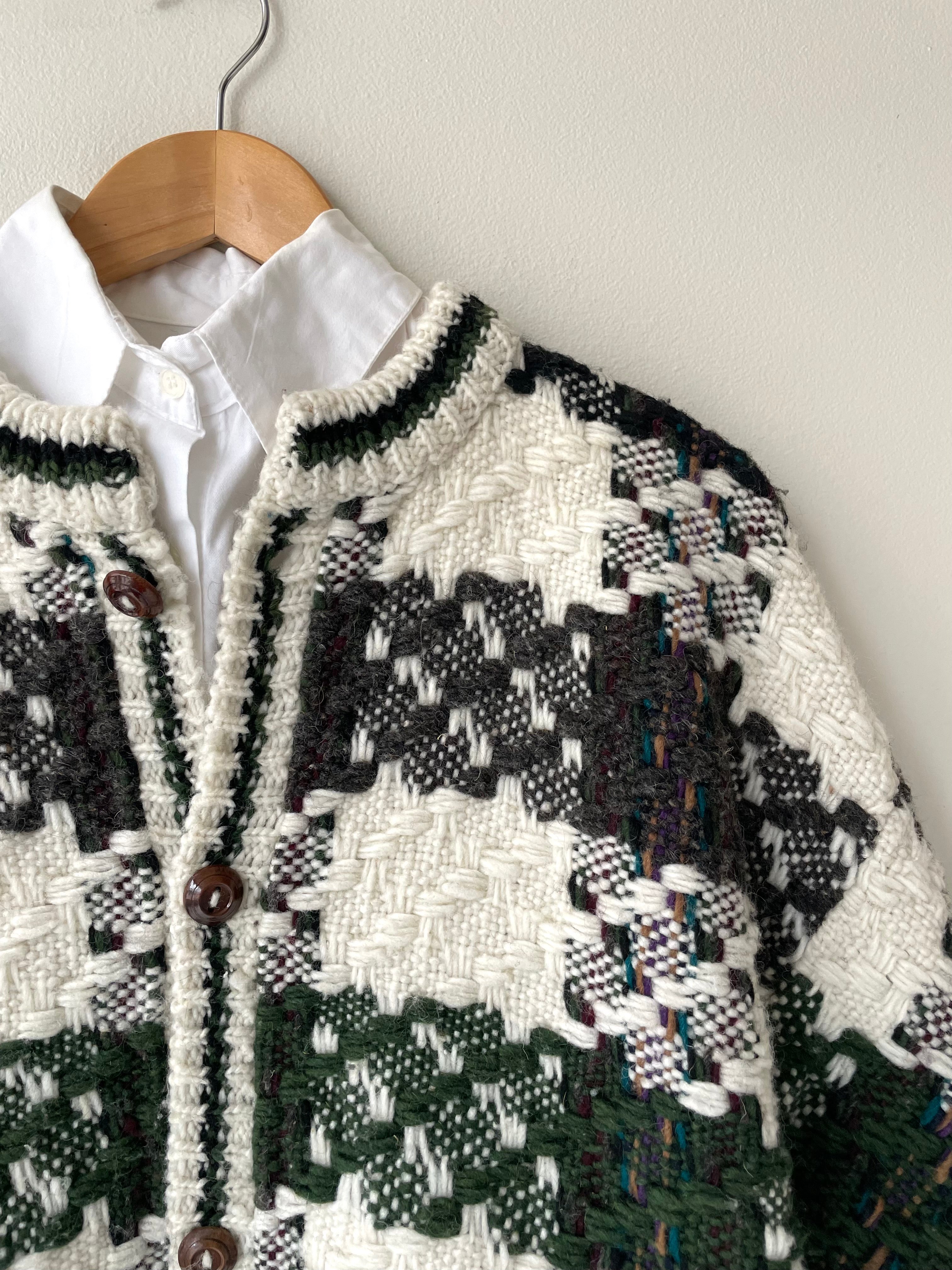 Corrieyairack Woven Wool Cardigan