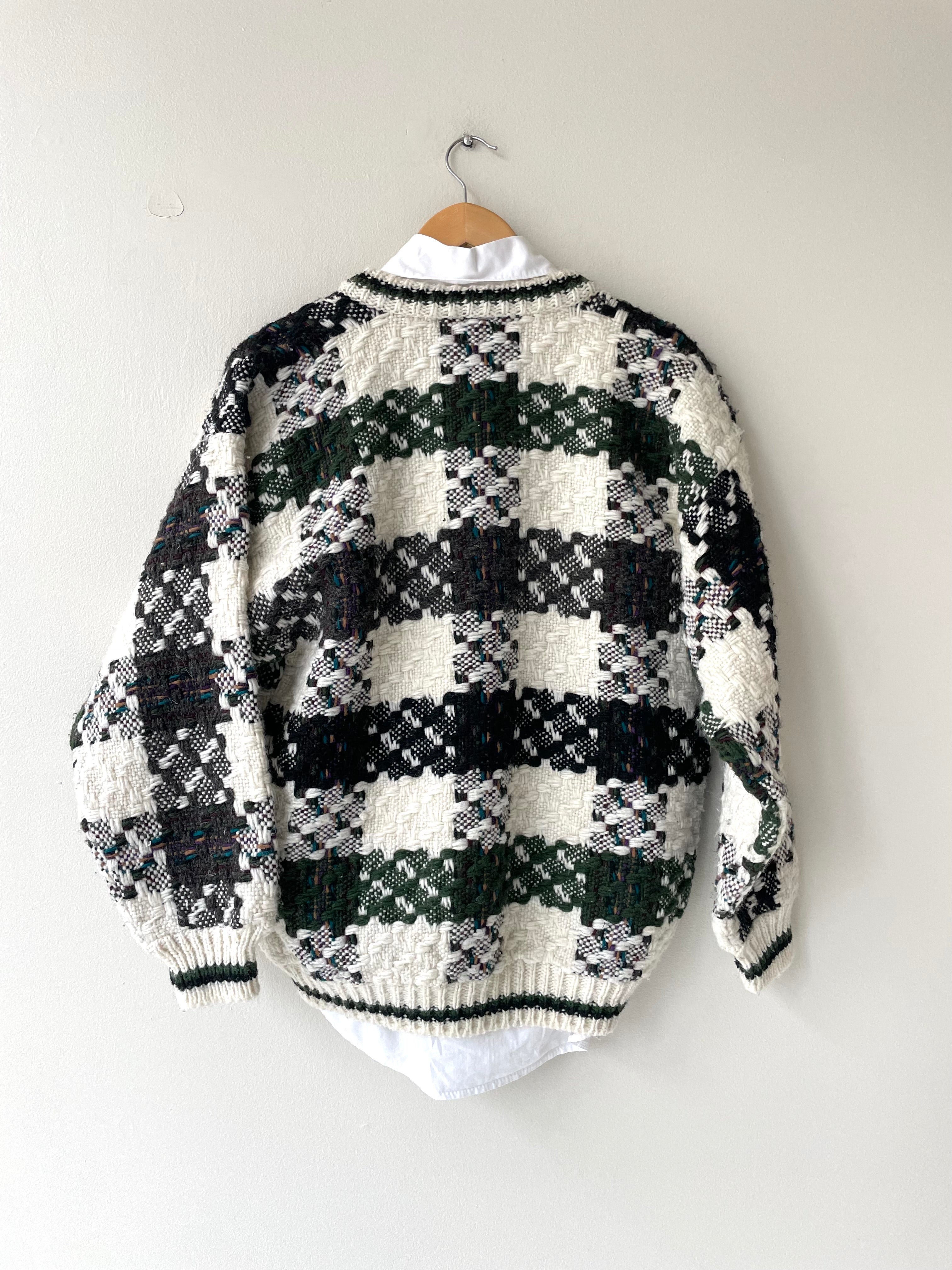 Corrieyairack Woven Wool Cardigan