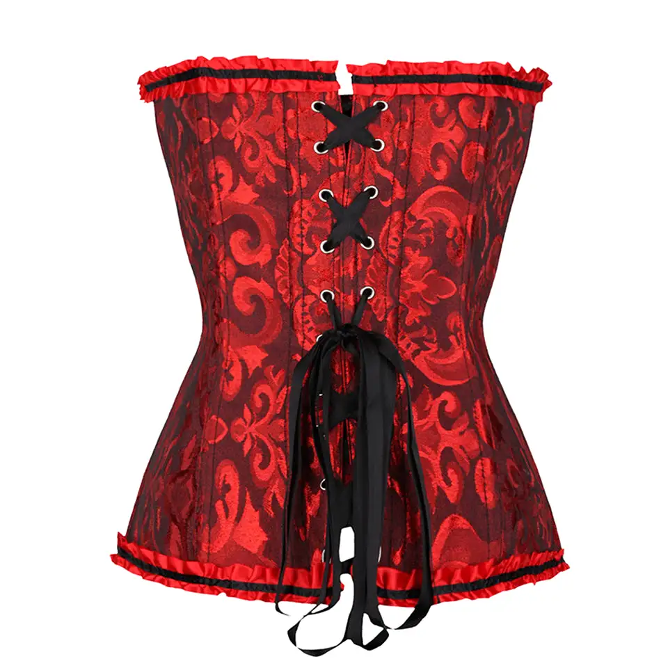 Corset Drag Fayette (Red and black)