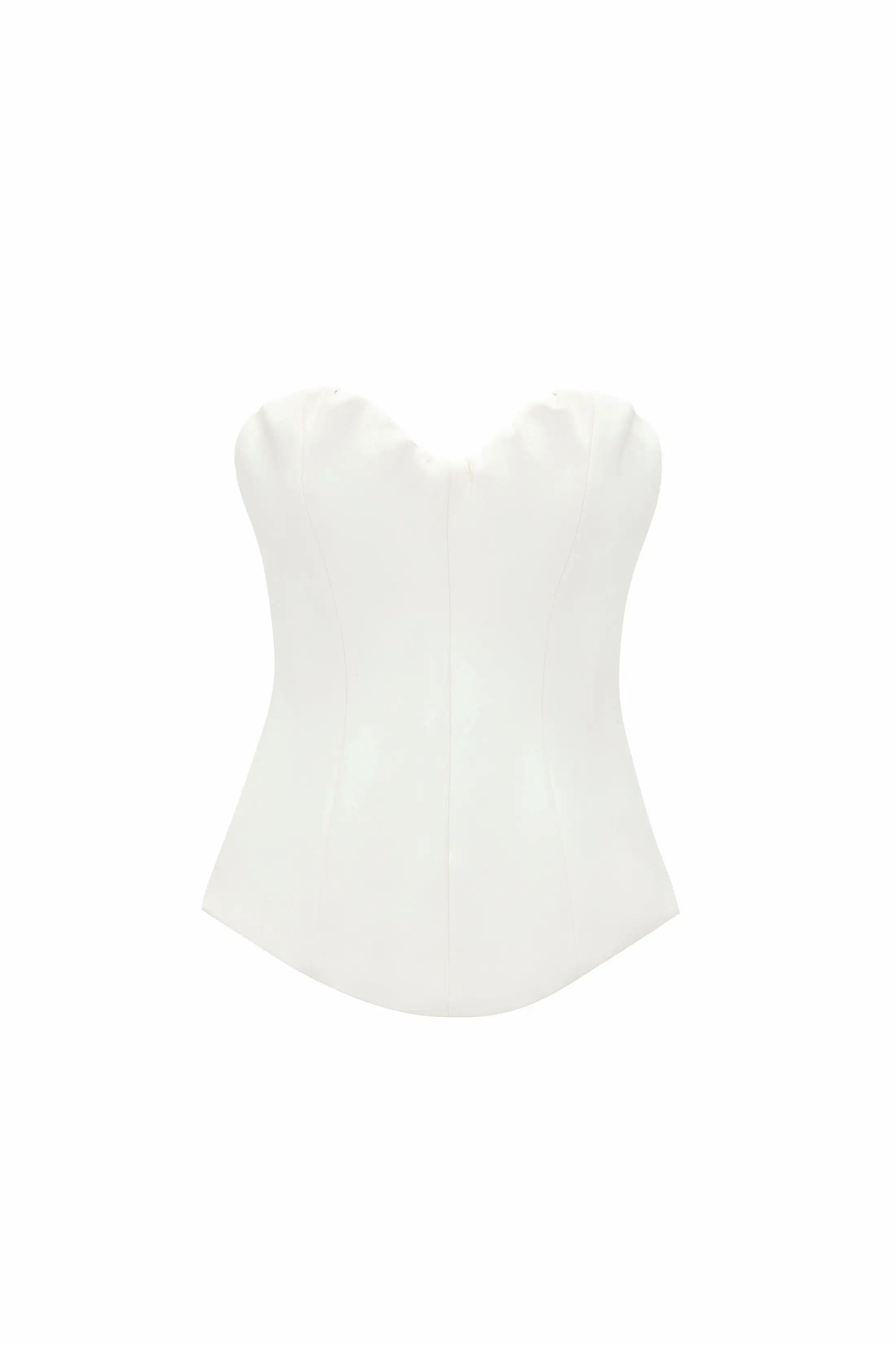 Corset Top In Antique White