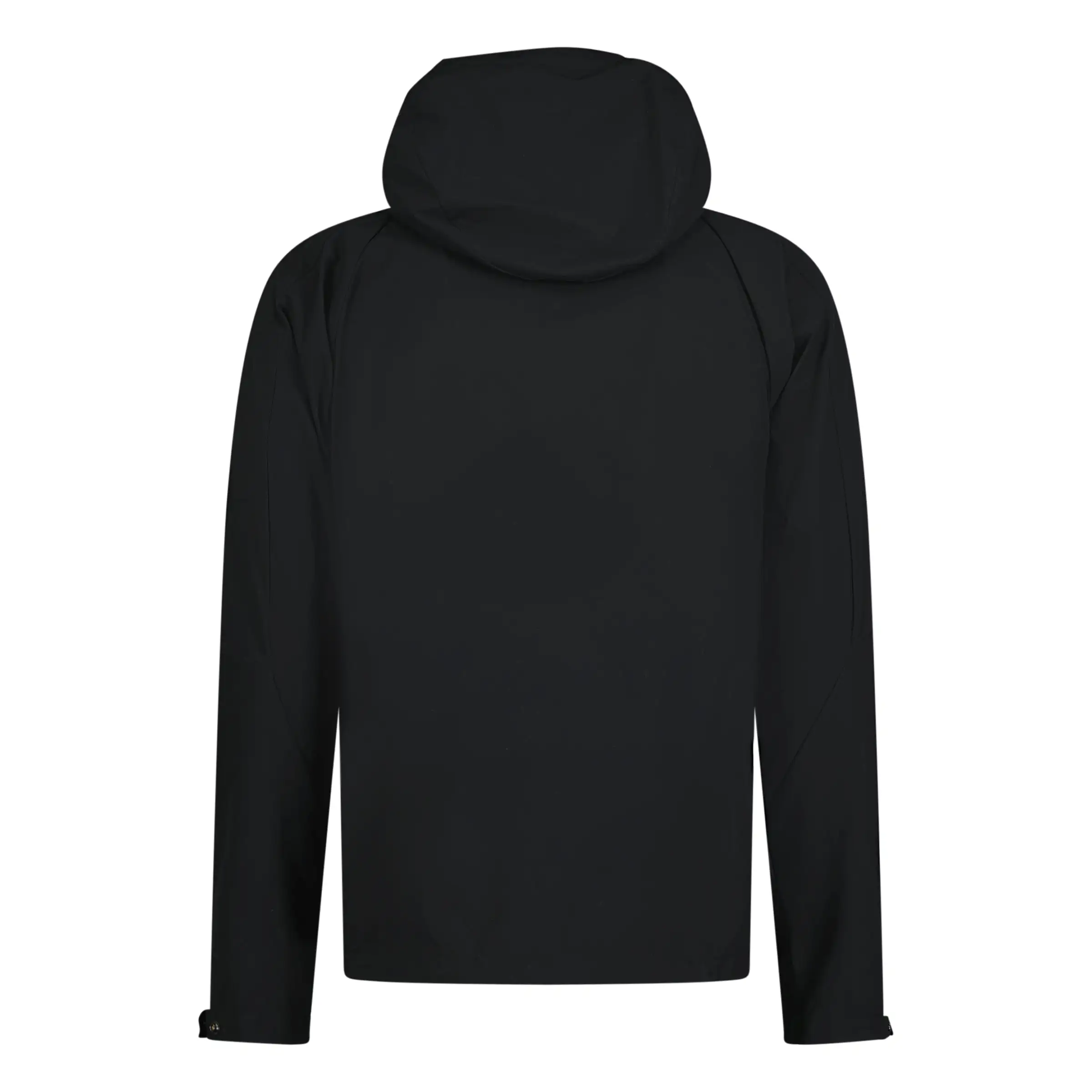 CP COMPANY PRO-TEK LENS LIGHTWEIGHT HOODED JACKET BLACK