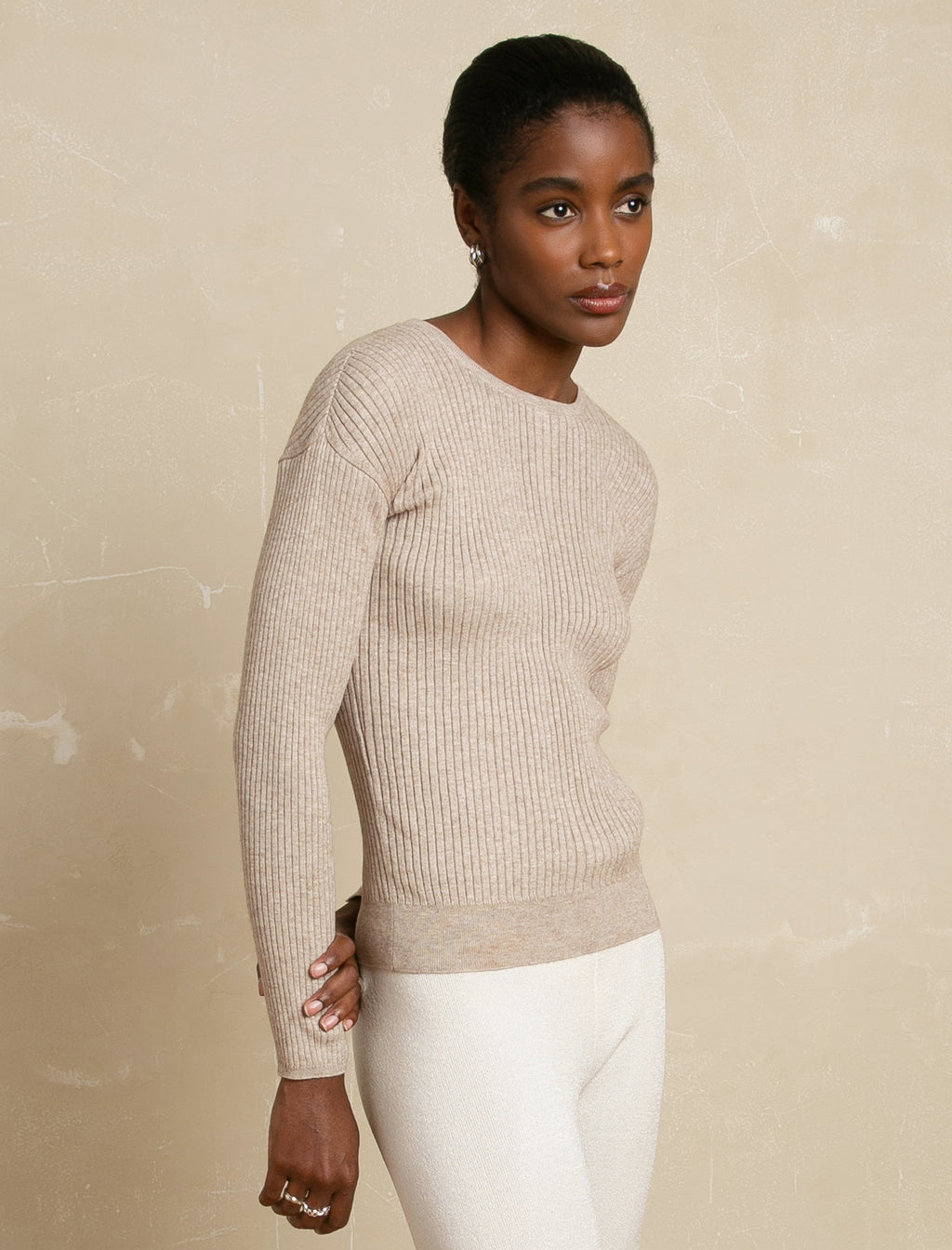 Crew Neck Rib Top (multiple colors)