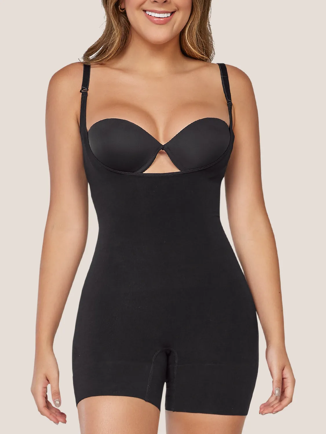 Curveez Second Skin Hip Hugger Bodysuit