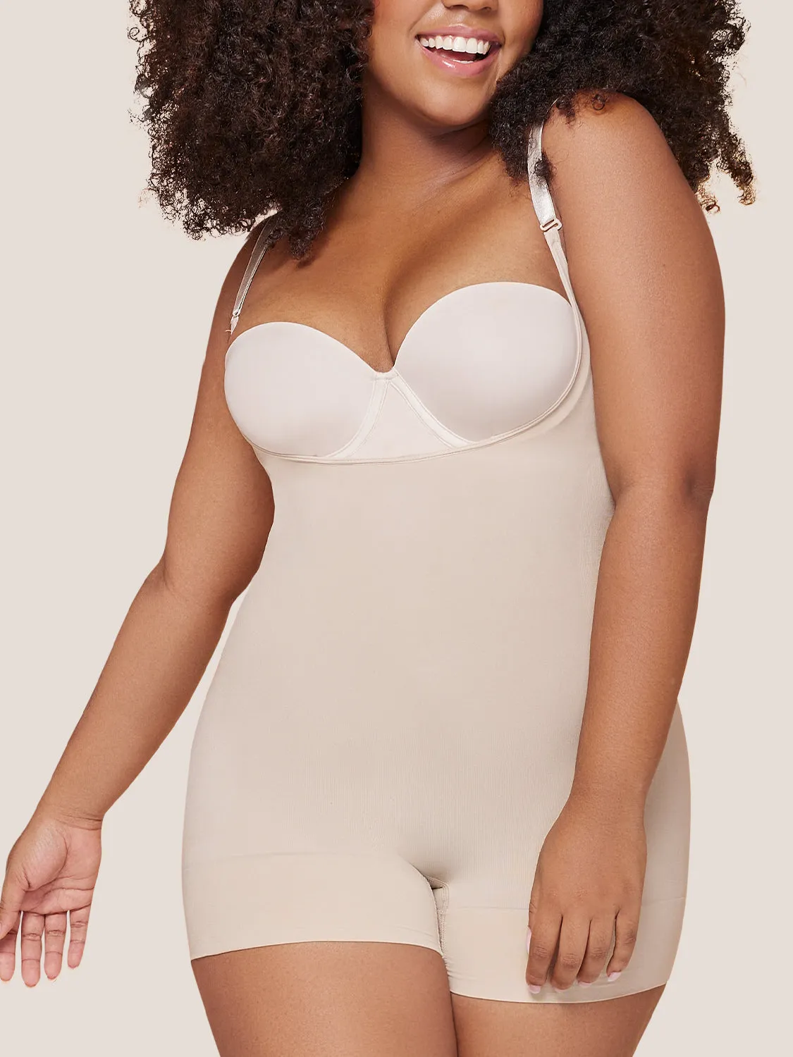 Curveez Second Skin Hip Hugger Bodysuit