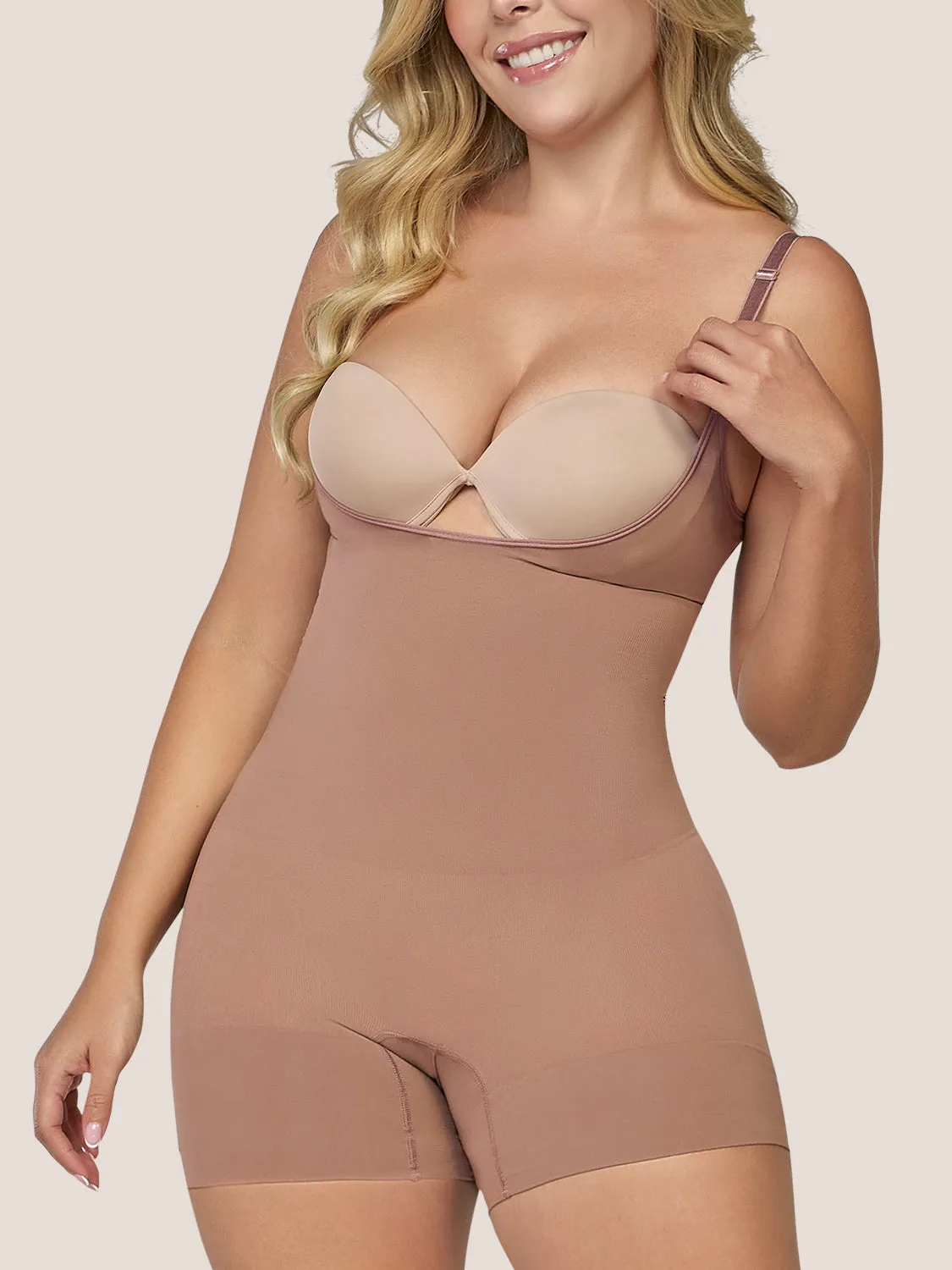 Curveez Second Skin Hip Hugger Bodysuit