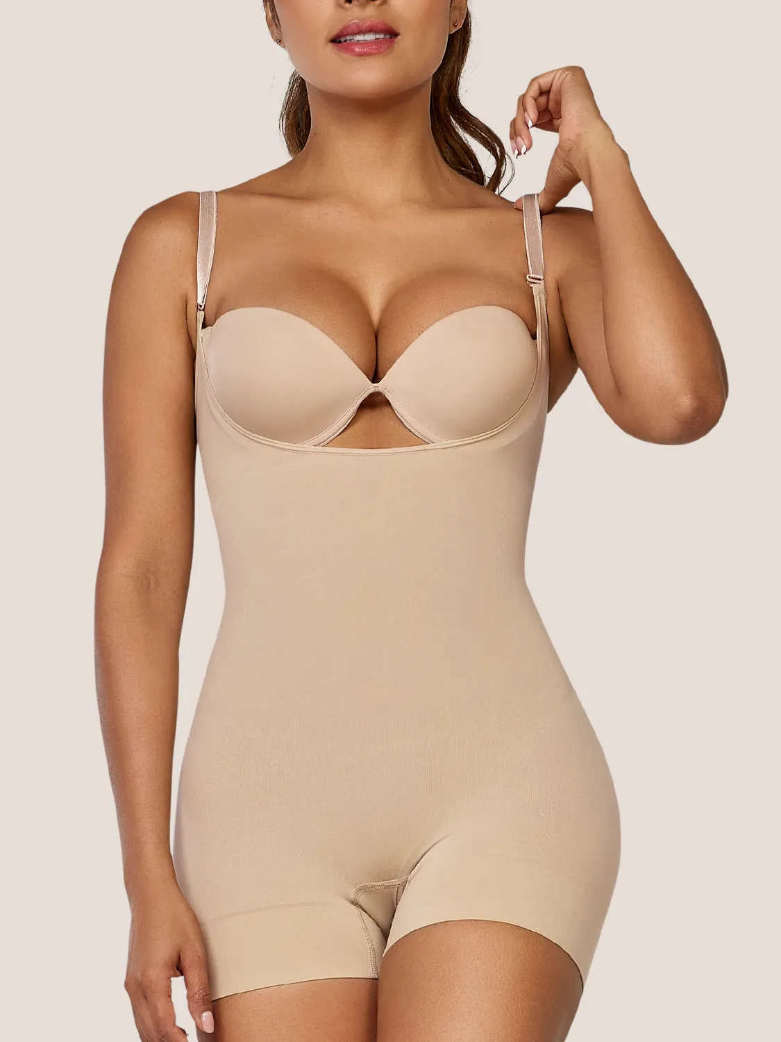 Curveez Second Skin Hip Hugger Bodysuit