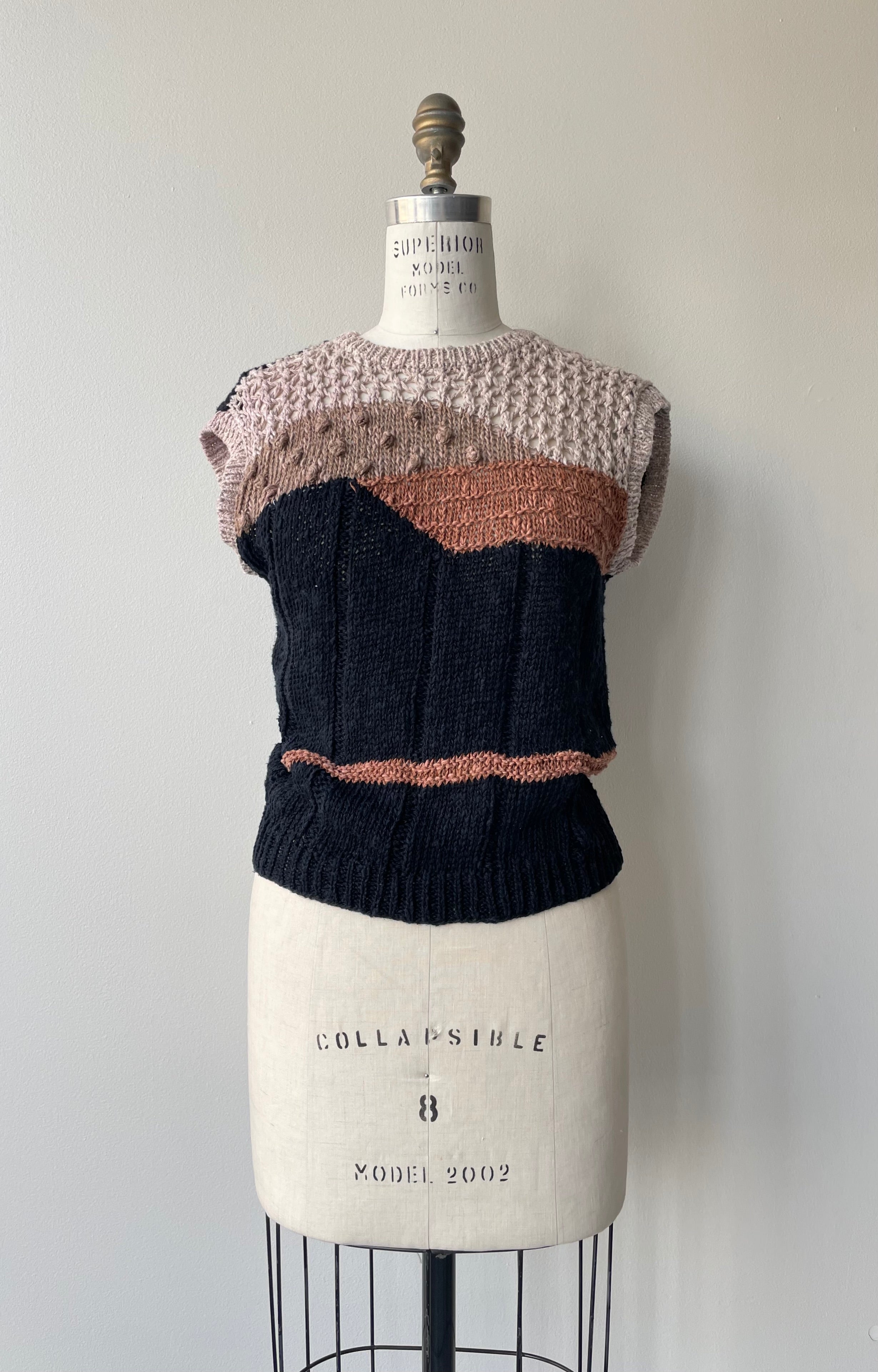 Desertscape Cotton Linen Sweater