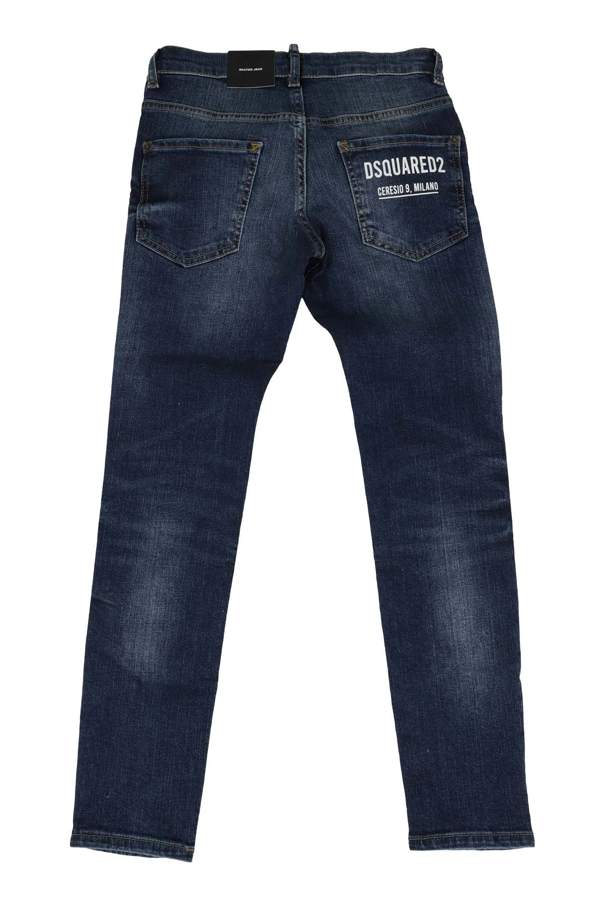 Dsquared2 Kids Logo Printed Skinny Jeans