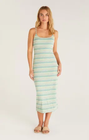 Elie Stripe Midi Dress