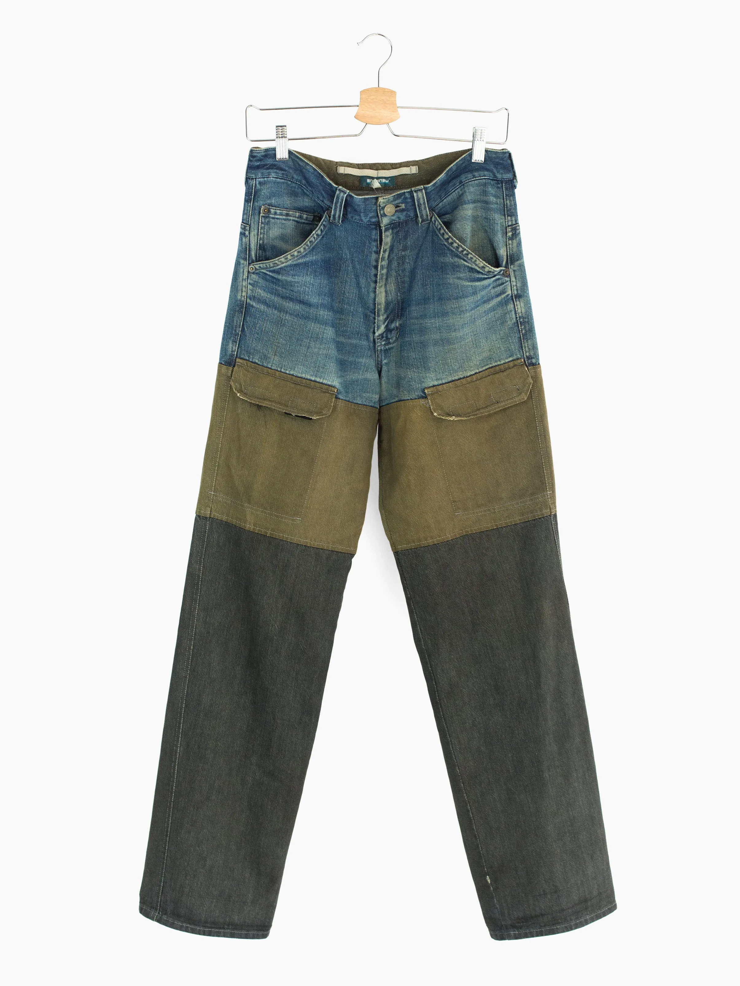 Endeneu 90s Tiered Cargo Jeans