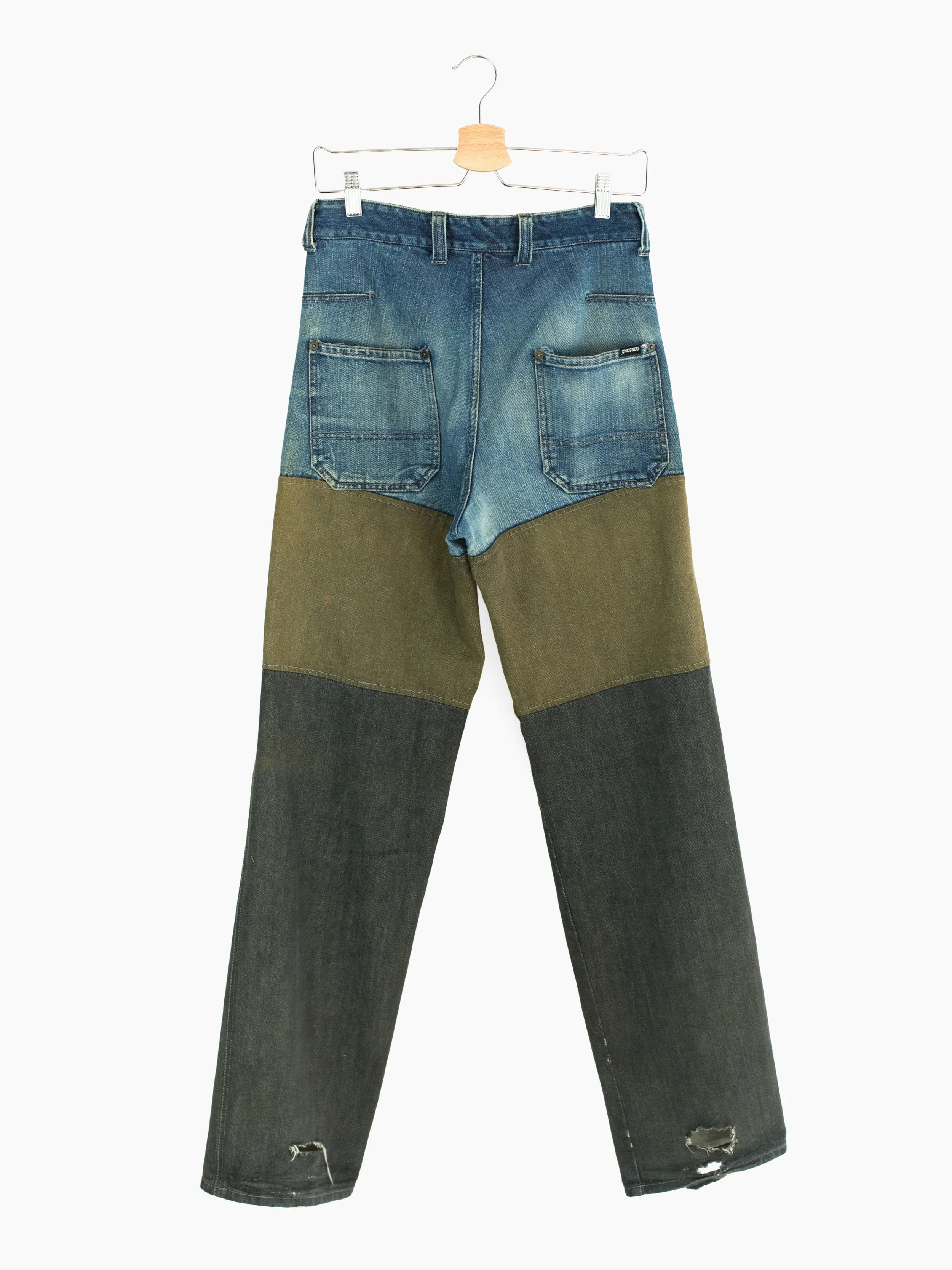 Endeneu 90s Tiered Cargo Jeans