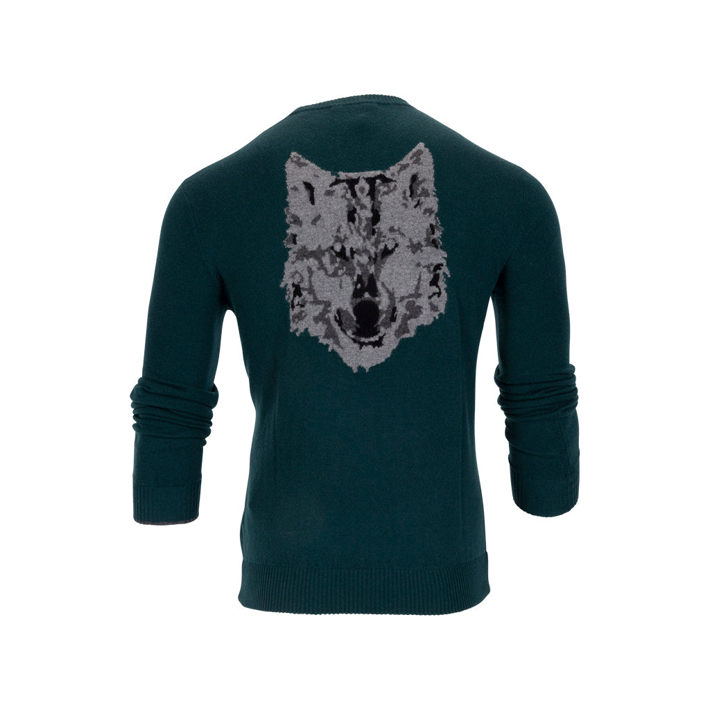 GREYSON ALPHA WOLF TOMAHAWK SWEATER FOREST