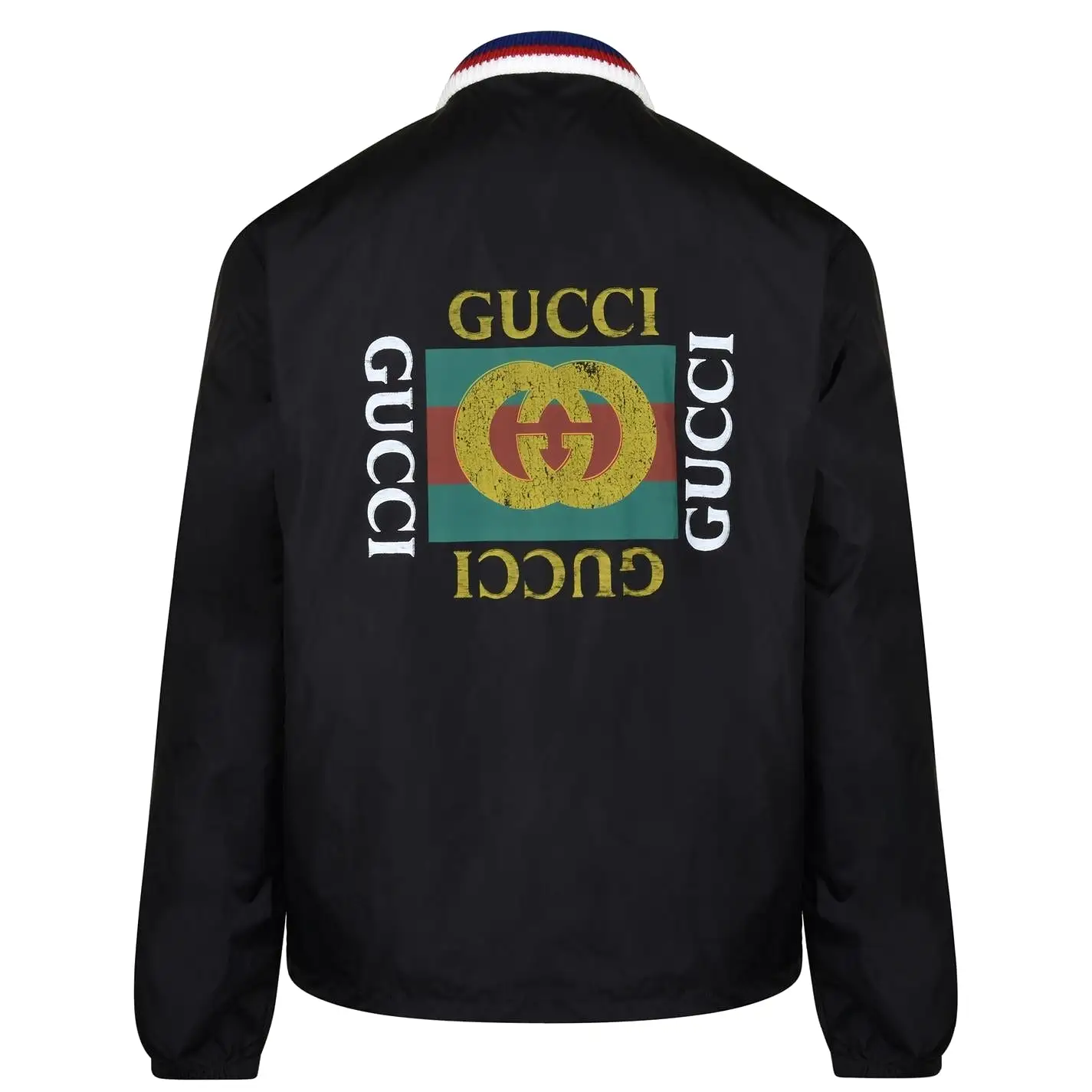 GUCCI 'Coach' Logo Jacket Black