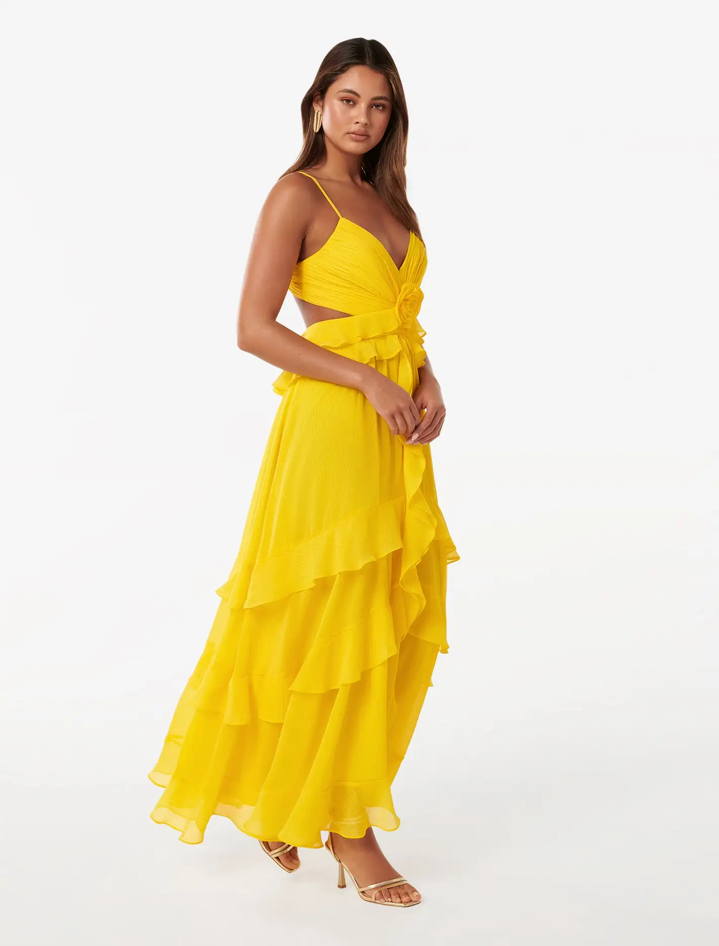 Harper Ruffle Maxi Dress