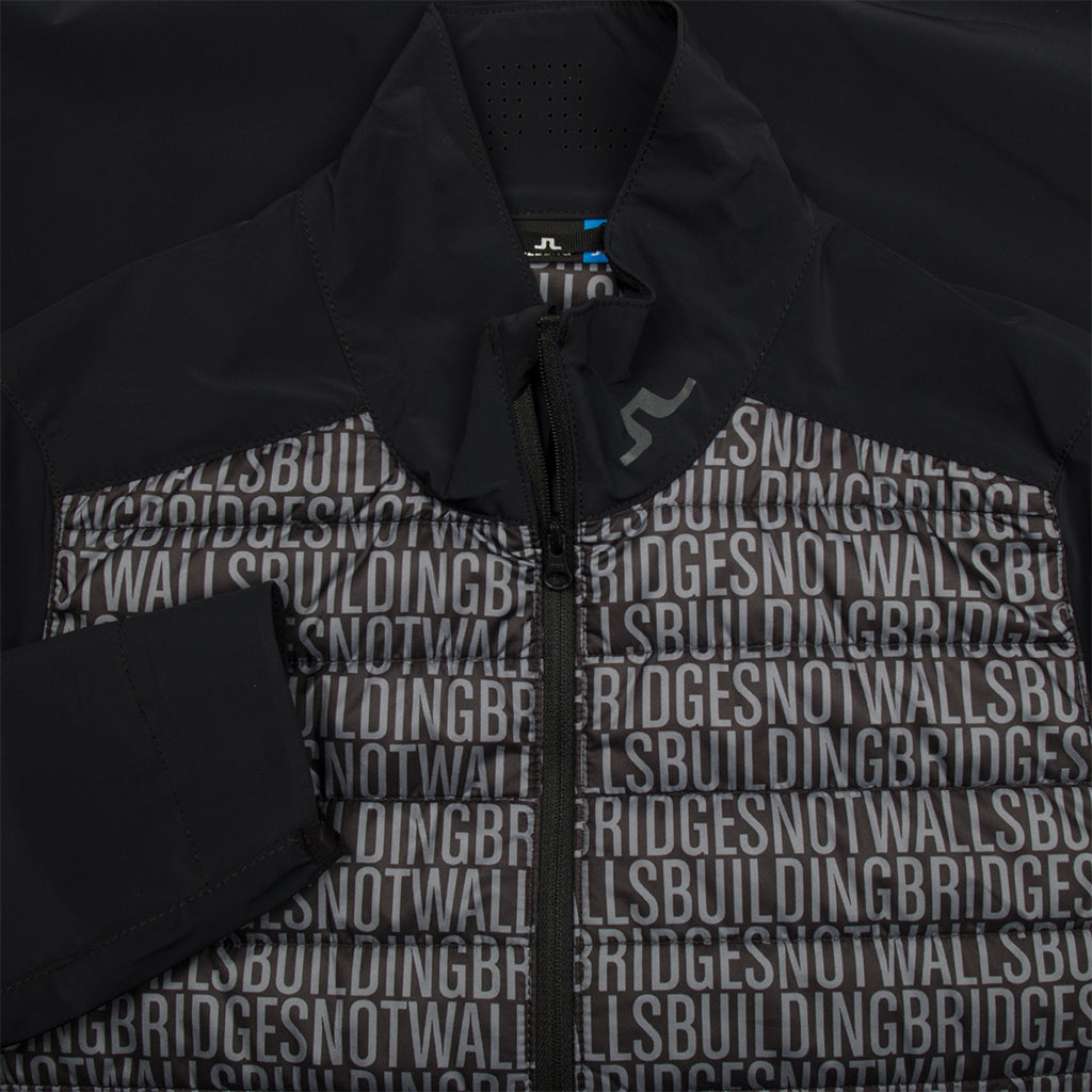 Hybrid Jacket Lux Softshell Building Bridges Print