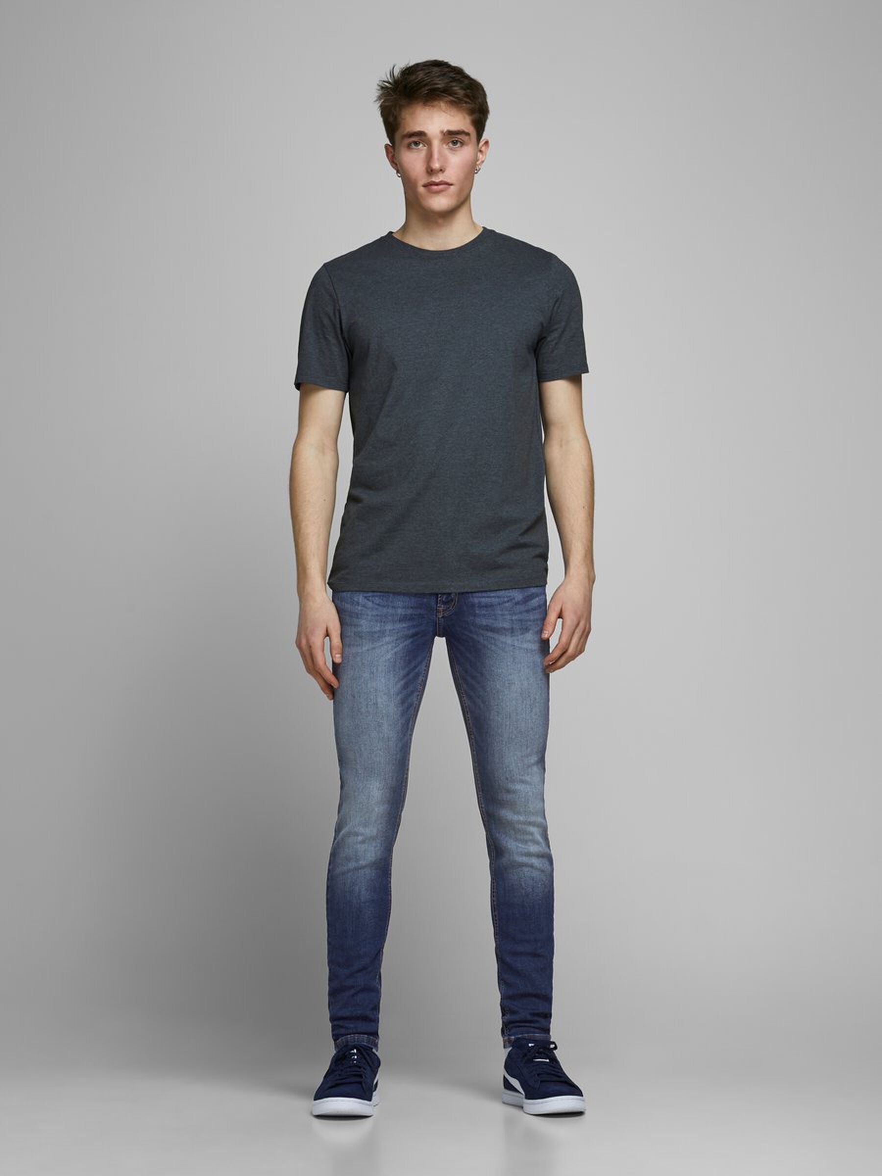 Jack & Jones Mens Liam Skinny Fit Denim Jeans