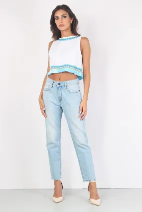 Jeans Slim Body Rock Sky Blue