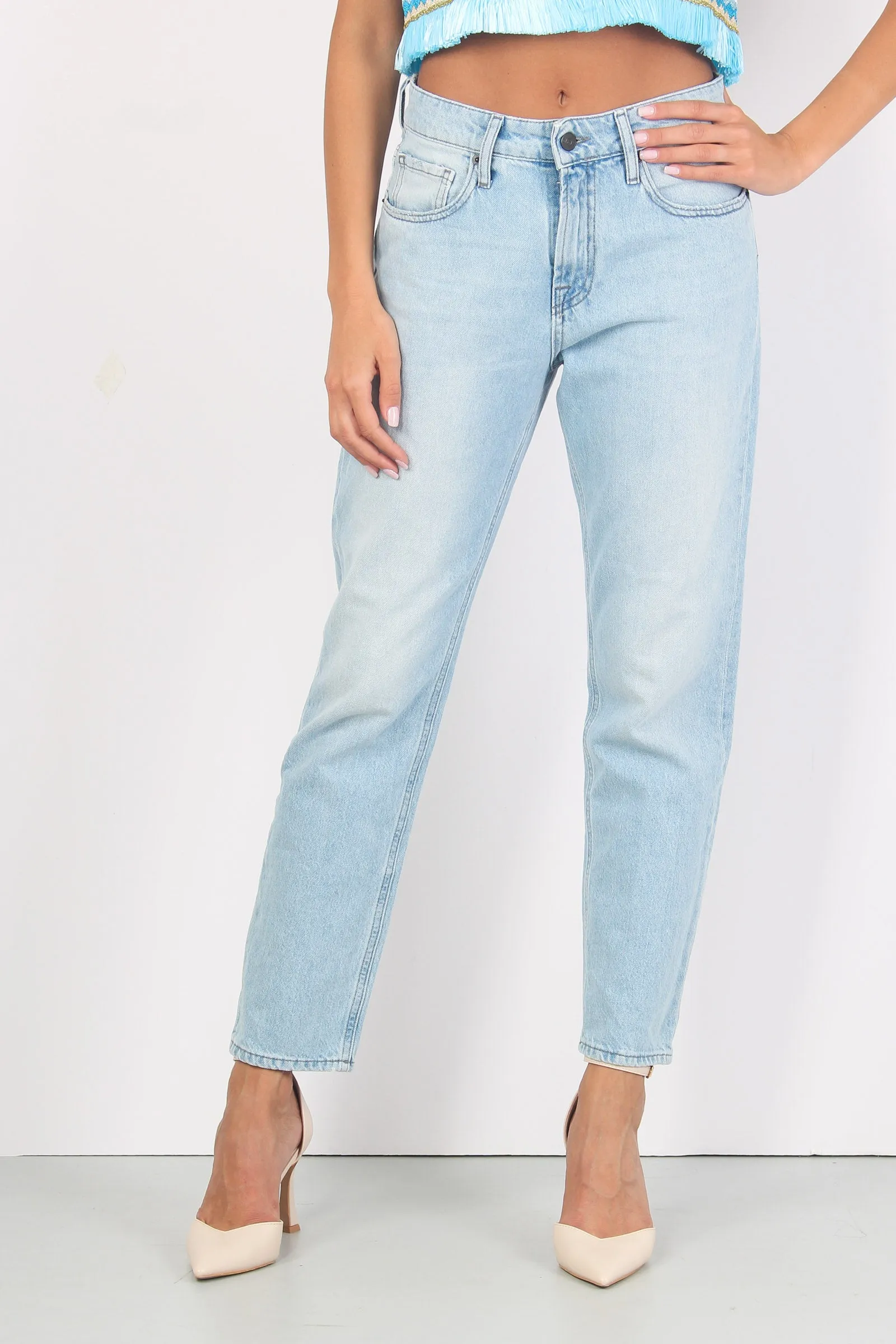 Jeans Slim Body Rock Sky Blue