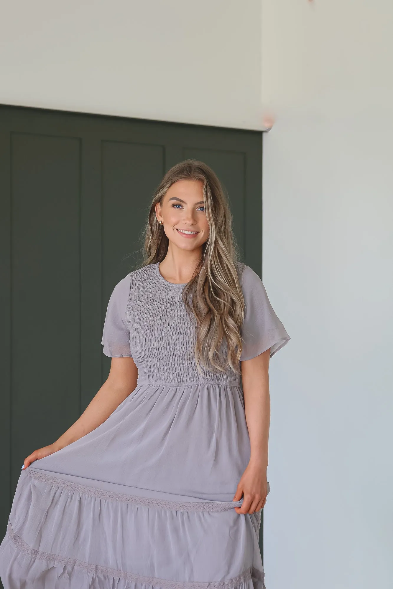 Kanyan Dress in Gray