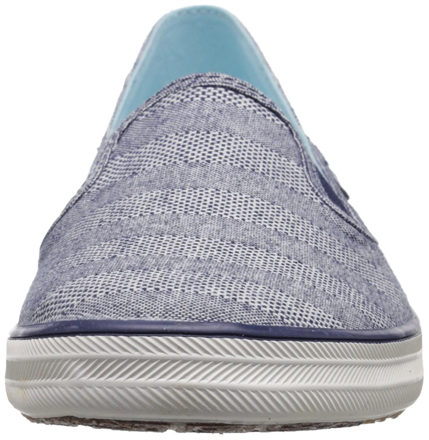 Keds Women's Crashback Chambray Stripe Fashion Sneaker