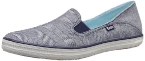 Keds Women's Crashback Chambray Stripe Fashion Sneaker