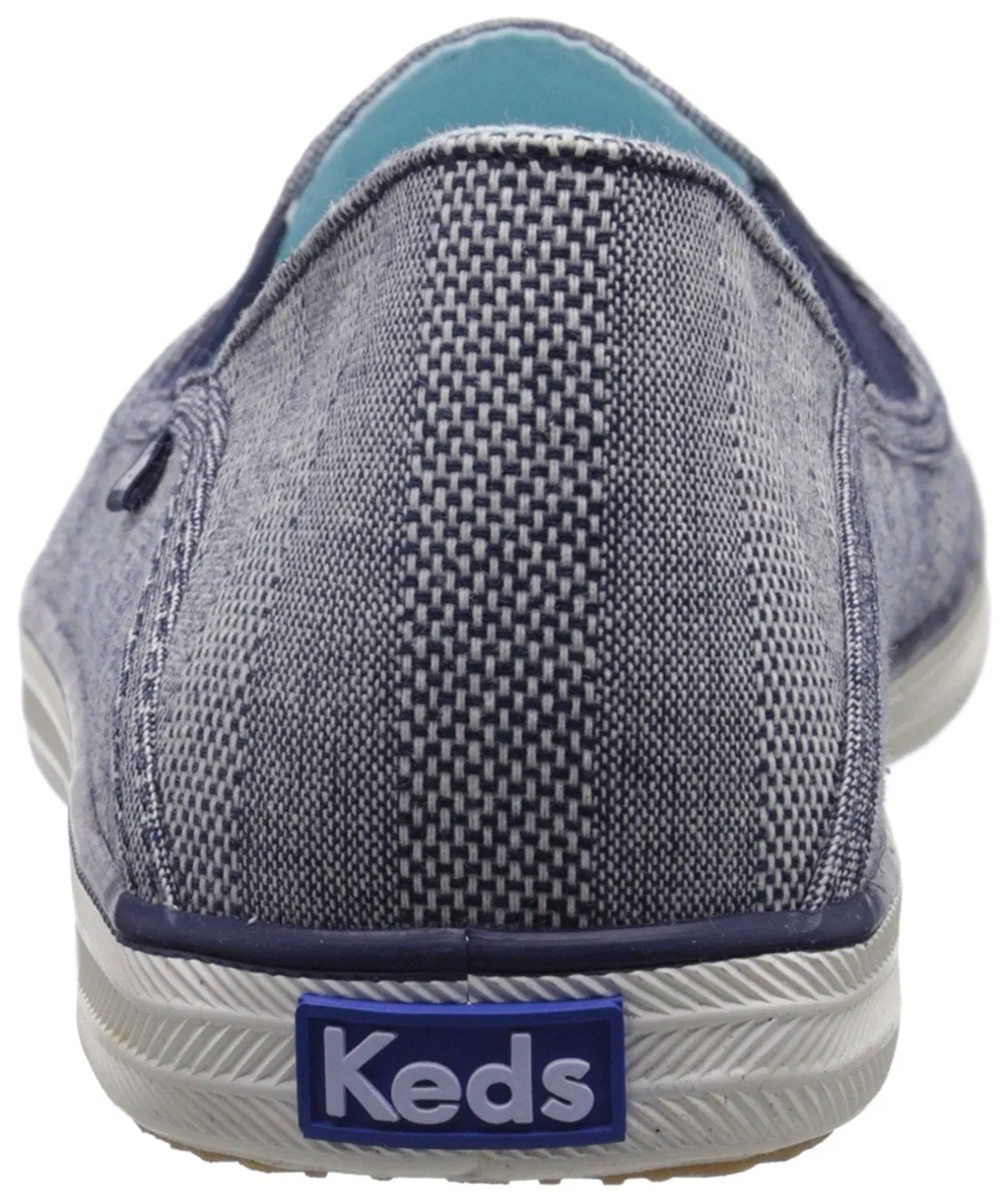 Keds Women's Crashback Chambray Stripe Fashion Sneaker