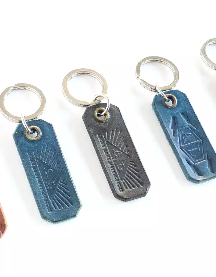 Leather keychain