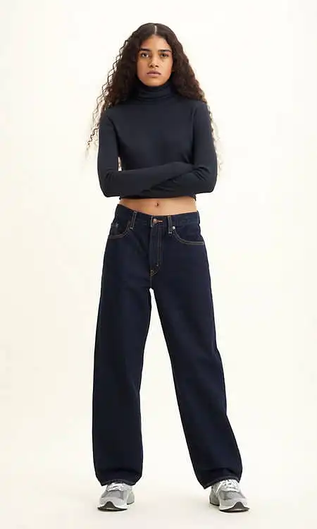 Levi's Oriel Turtleneck in Caviar - A17750009