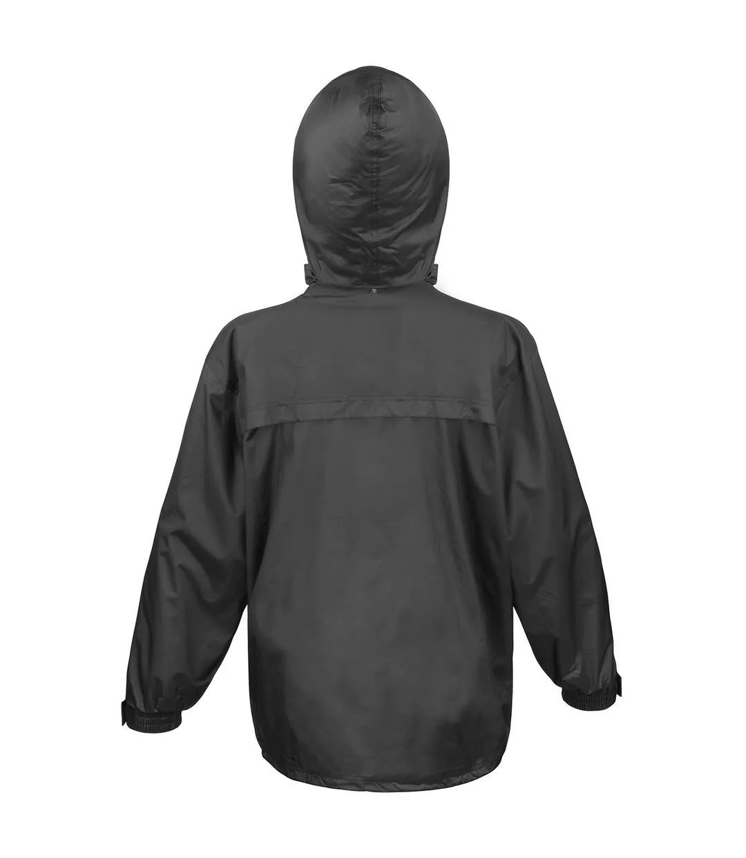 Mens midweight multi-functional waterproof jacket black/grey Result