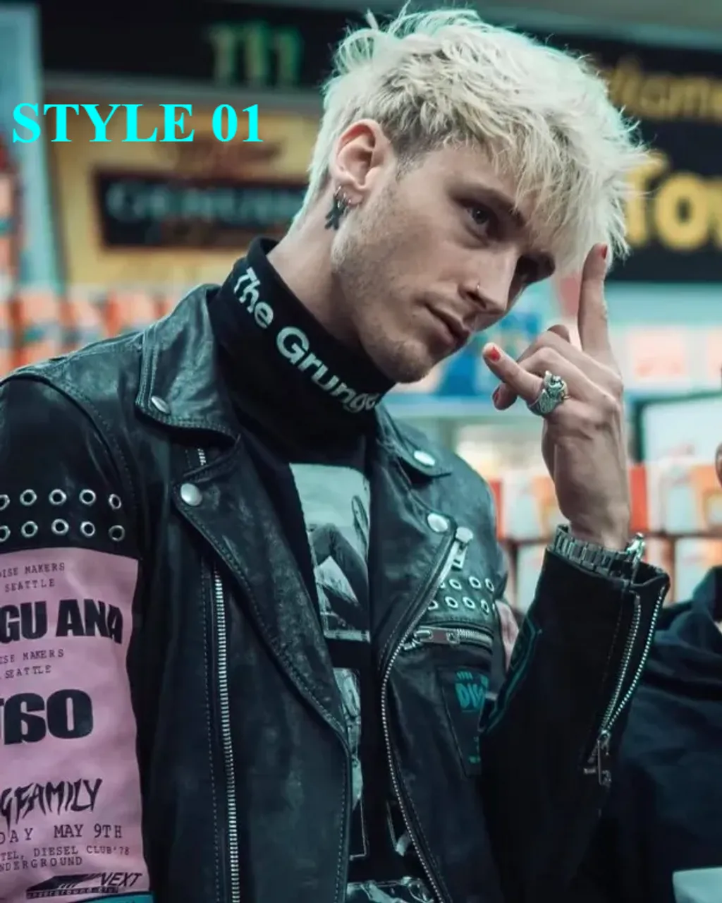 MGK Leather Jacket