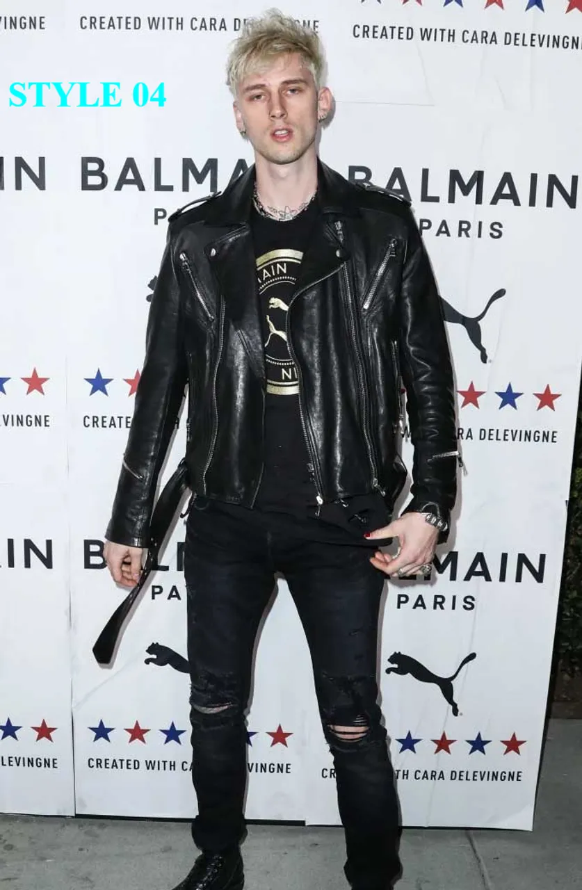 MGK Leather Jacket