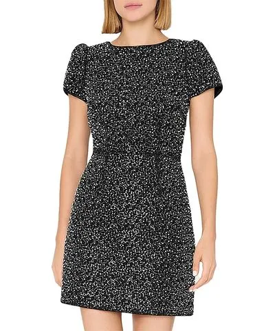 Milly Rowen Beaded Mini Dress