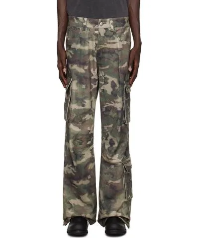 MISBHV Khaki Camouflage Cargo Pants