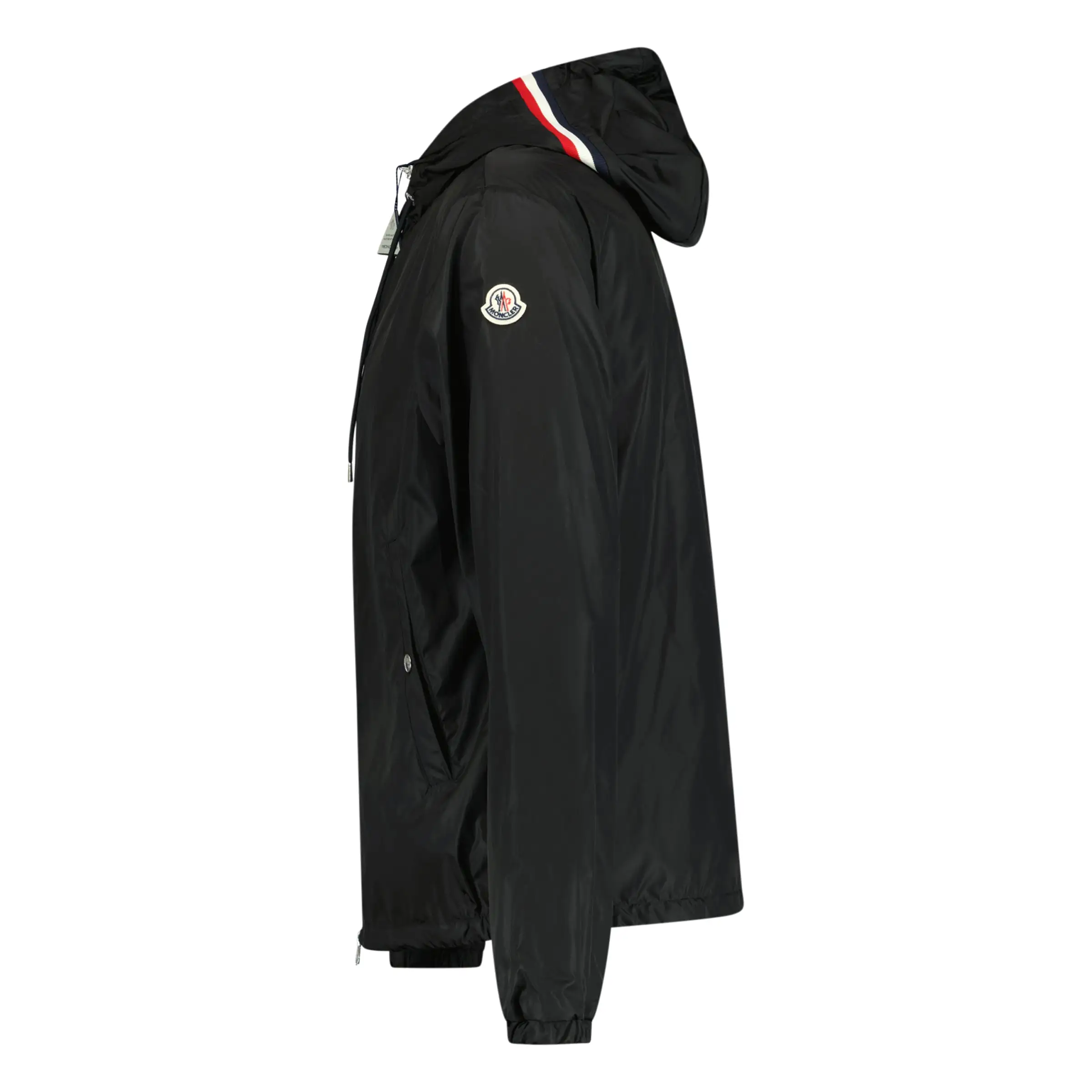 MONCLER GRIMPEURS HOODED JACKET BLACK