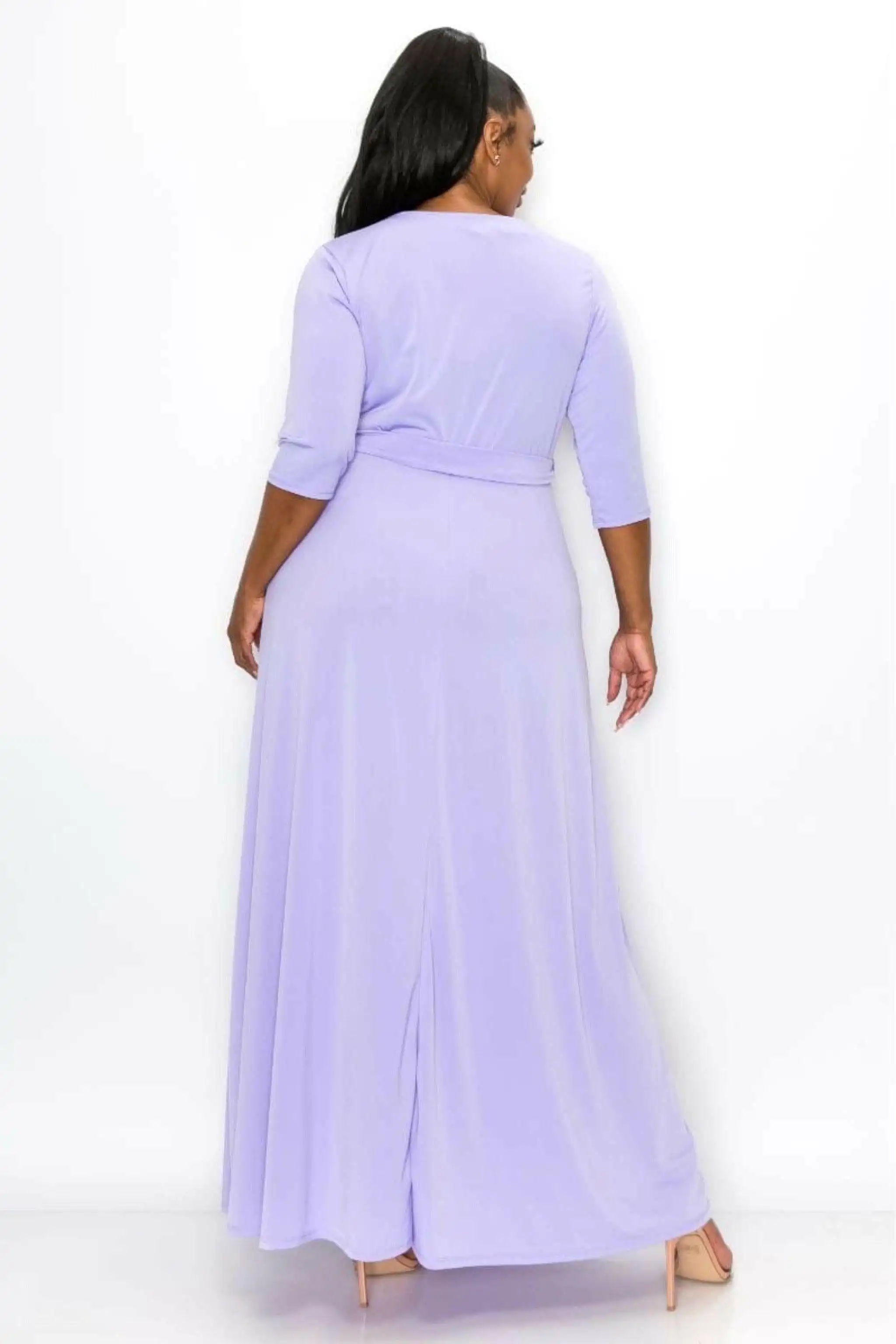 MY GODDESS TWIST FRONT MAXI DRESS